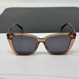 DIFF Becky II Leopard Tortoise Brown Sunglasses